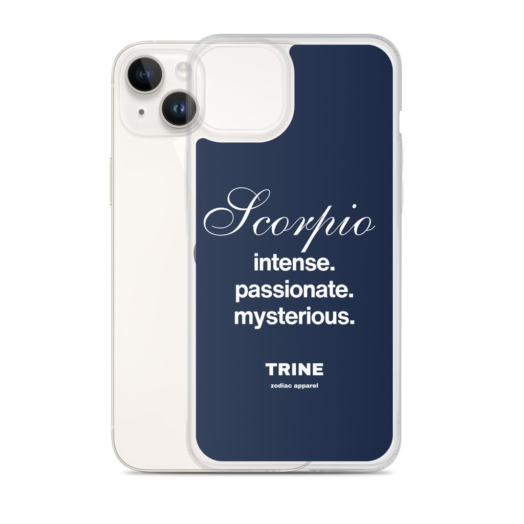 Scorpio Traits Clear Case for iPhone®