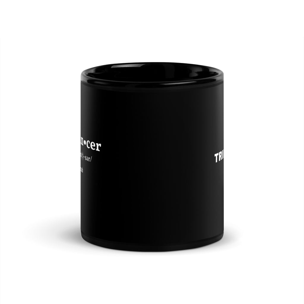 Cancer Black Glossy Mug