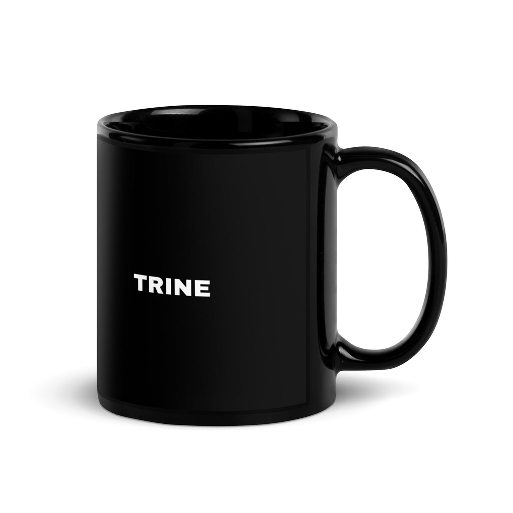 Aries Black Glossy Mug