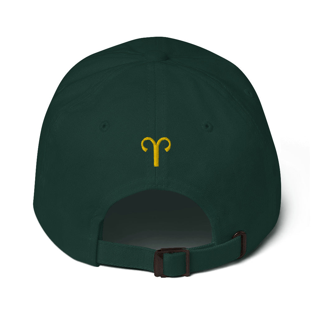 Aries Deep Green Dad Hat