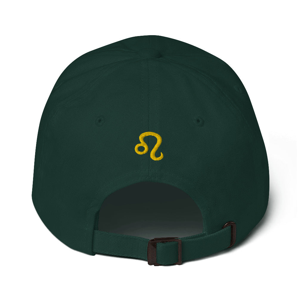 Leo Deep Green Dad hat