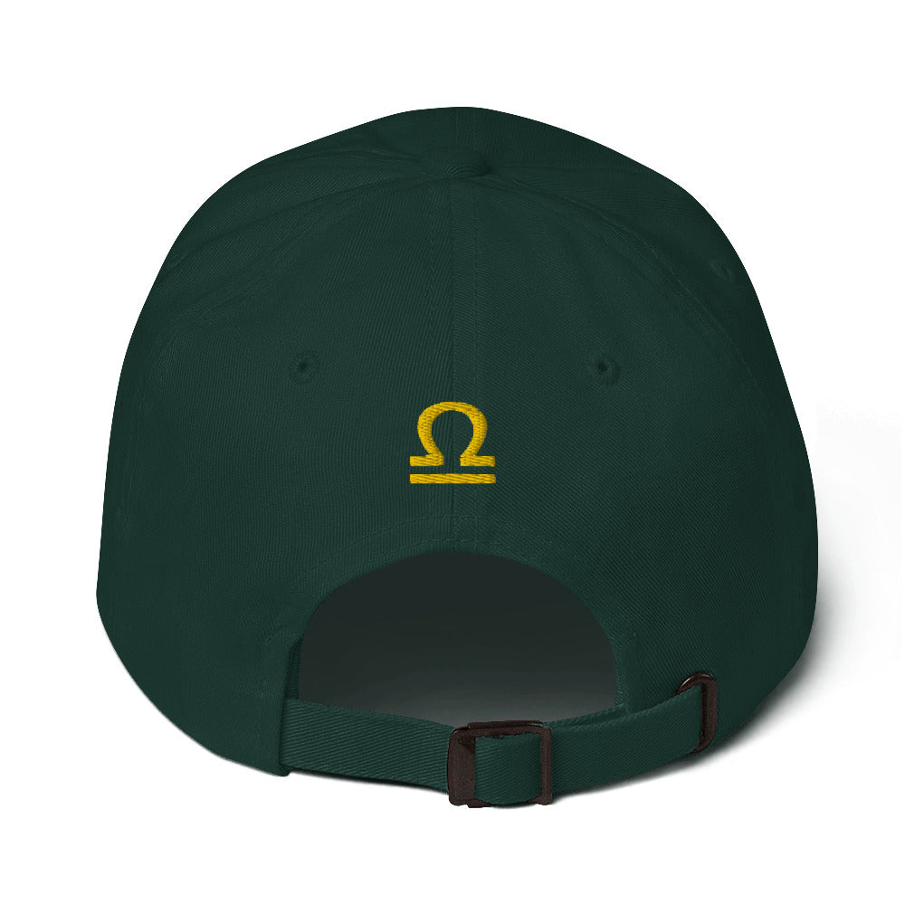 Libra Deep Green Dad hat