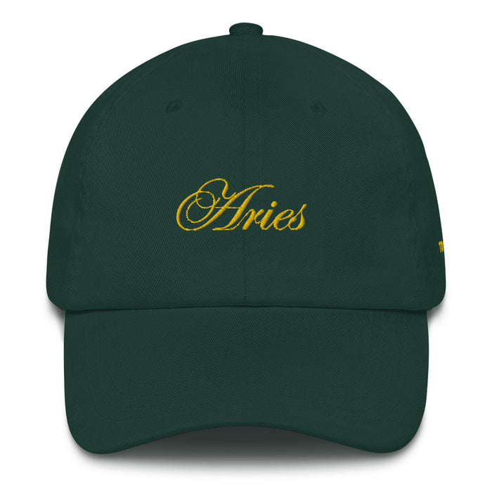 Aries Deep Green Dad Hat