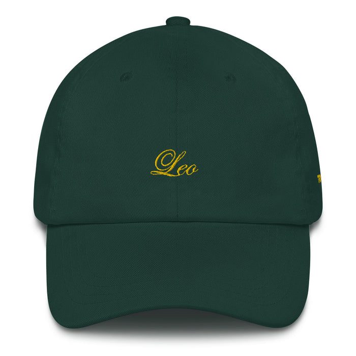 Leo Deep Green Dad hat