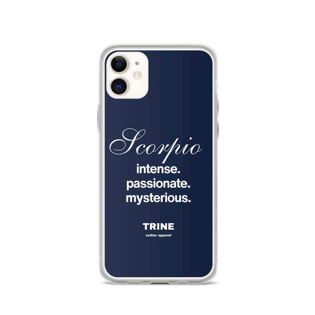 Scorpio Traits Clear Case for iPhone®