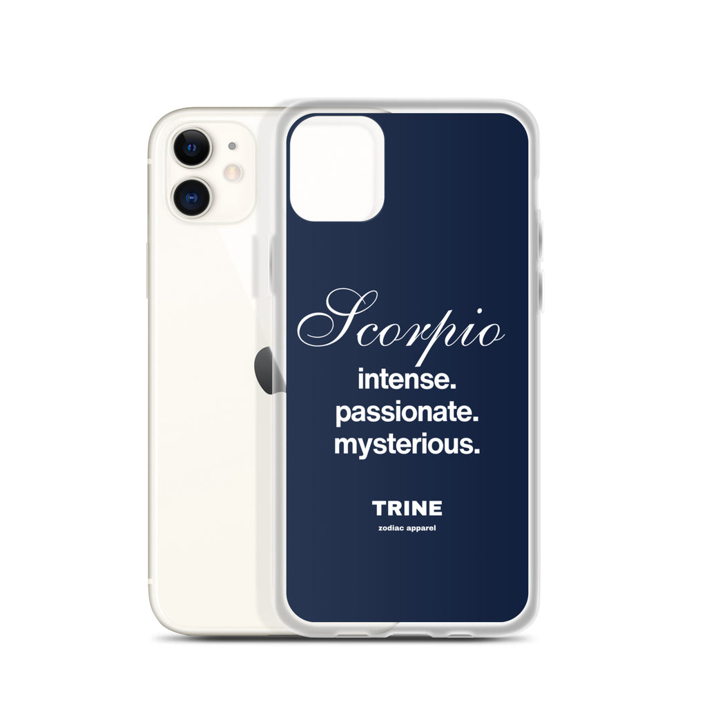 Scorpio Traits Clear Case for iPhone®