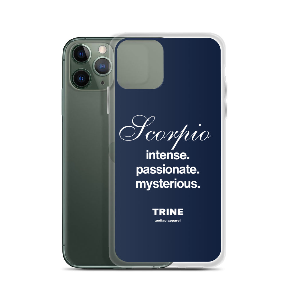 Scorpio Traits Clear Case for iPhone®