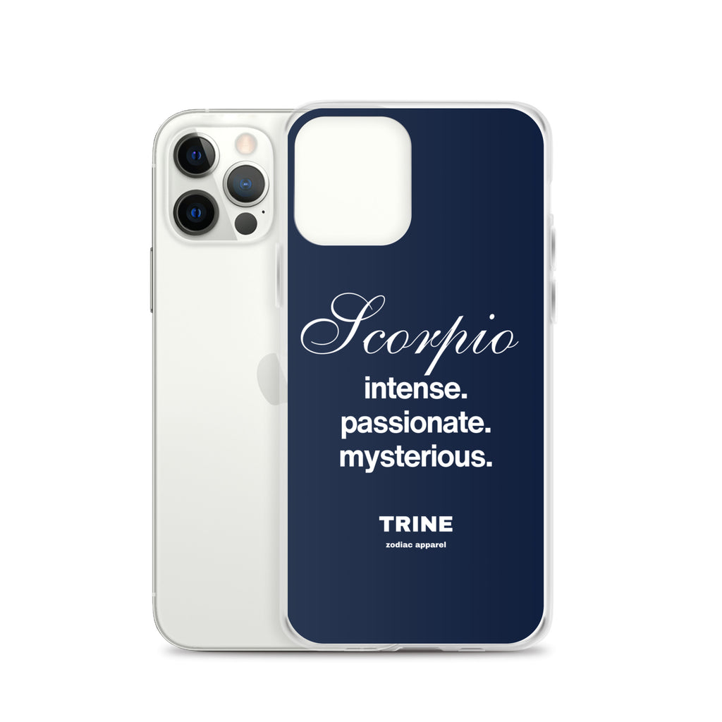 Scorpio Traits Clear Case for iPhone®