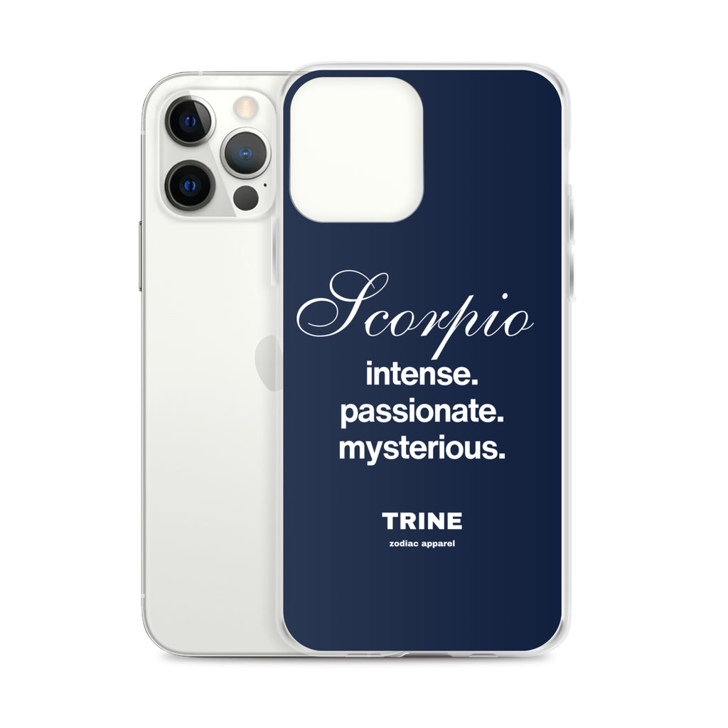 Scorpio Traits Clear Case for iPhone®