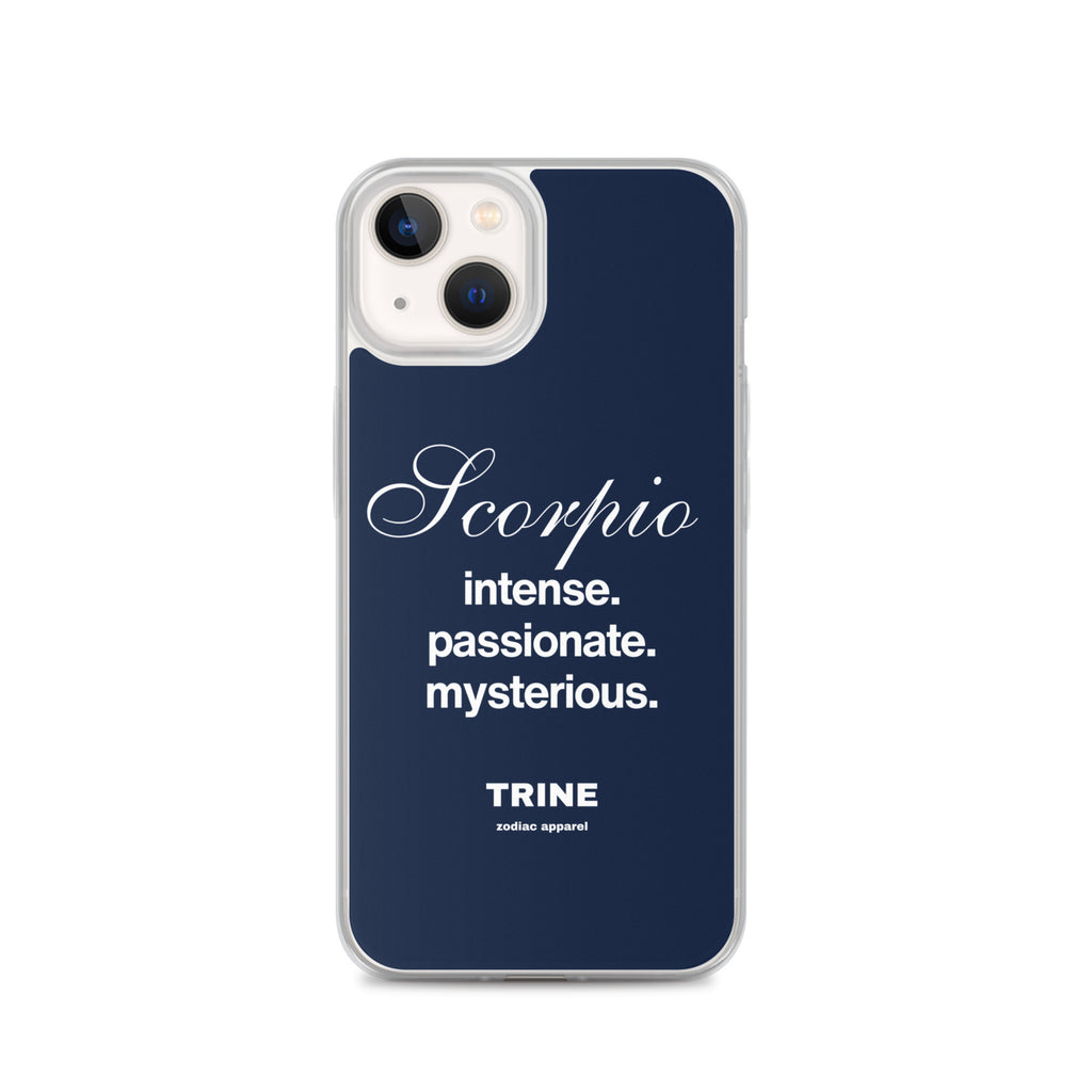 Scorpio Traits Clear Case for iPhone®