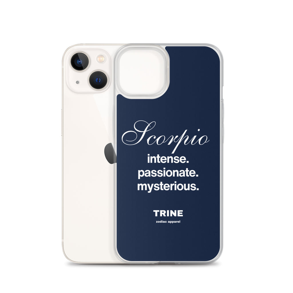 Scorpio Traits Clear Case for iPhone®