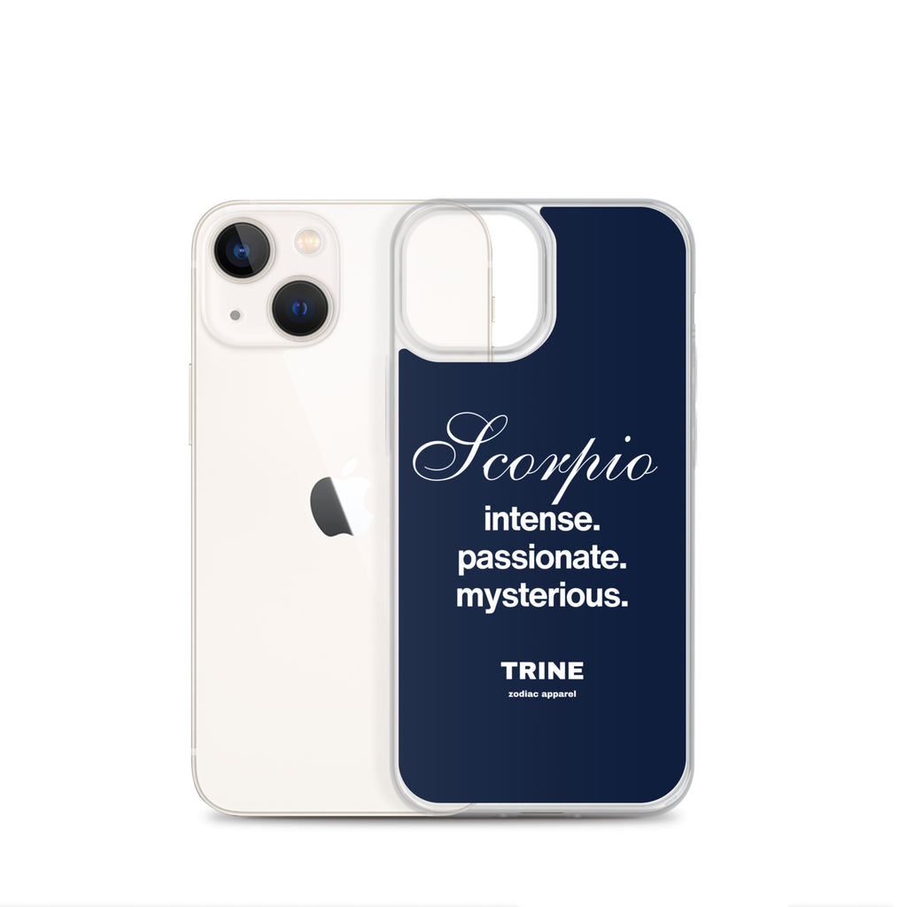 Scorpio Traits Clear Case for iPhone®