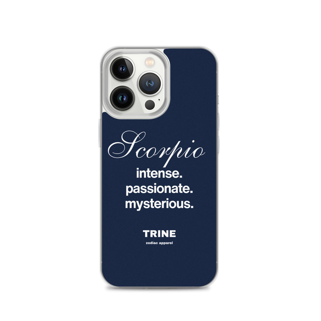 Scorpio Traits Clear Case for iPhone®