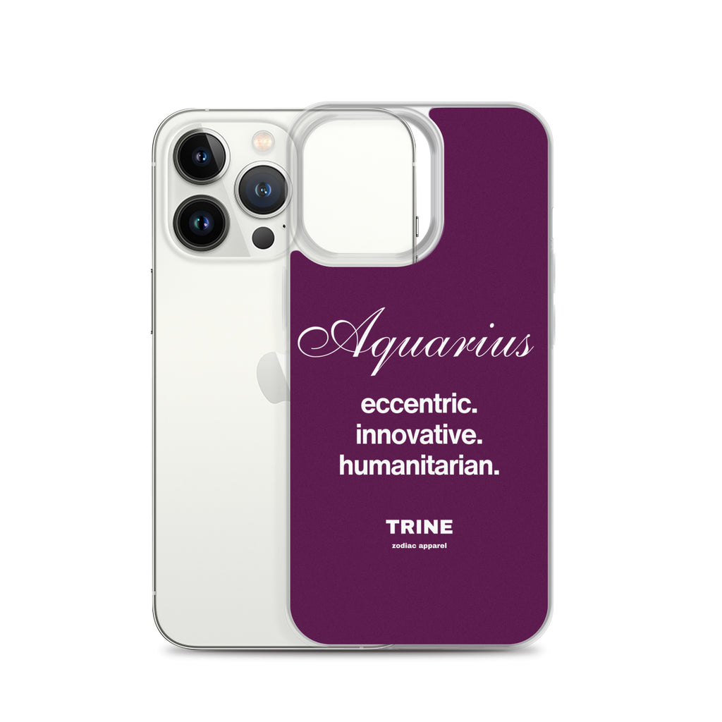 Aquarius Clear Case for iPhone®