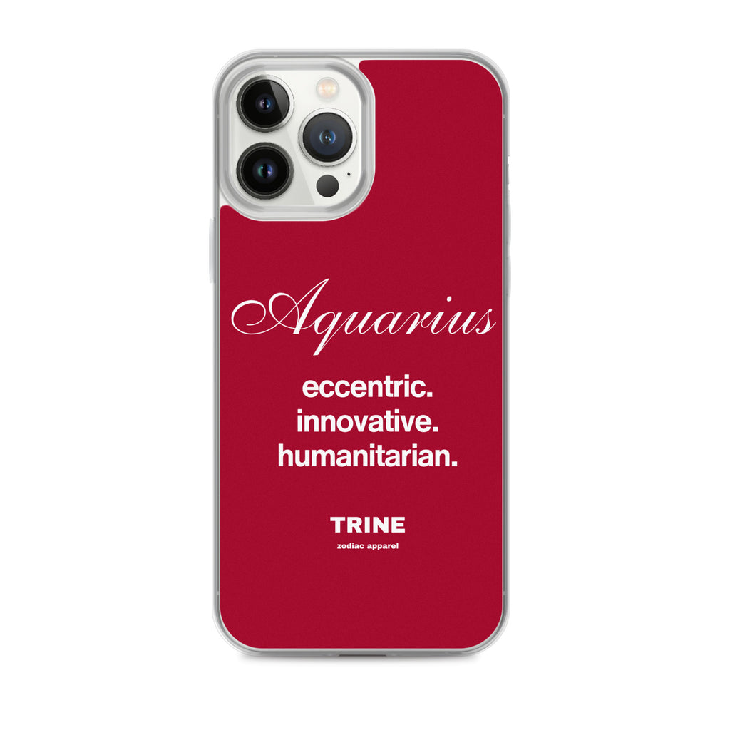 Aquarius Clear Case for iPhone®