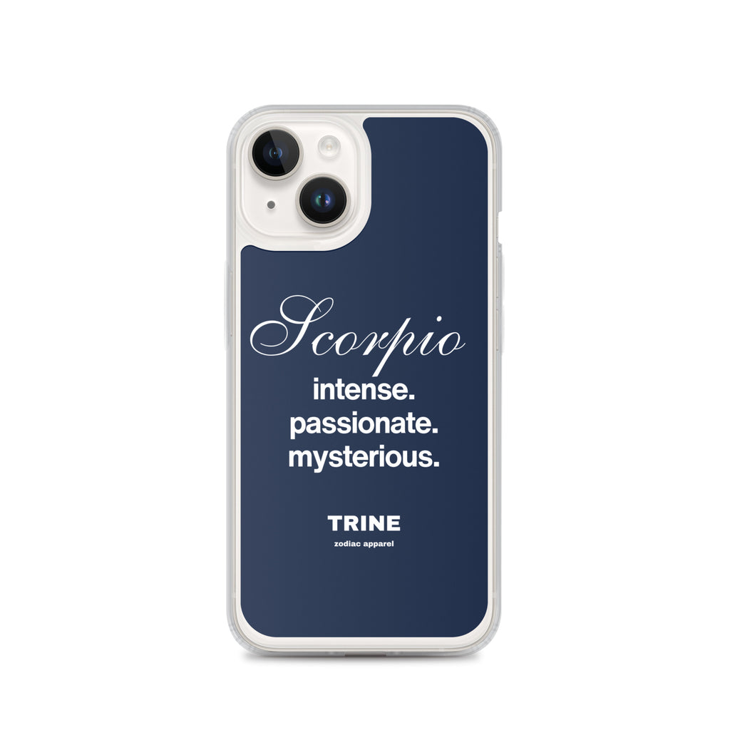 Scorpio Traits Clear Case for iPhone®