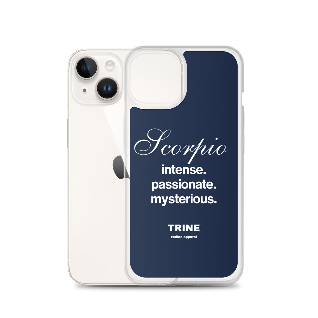 Scorpio Traits Clear Case for iPhone®