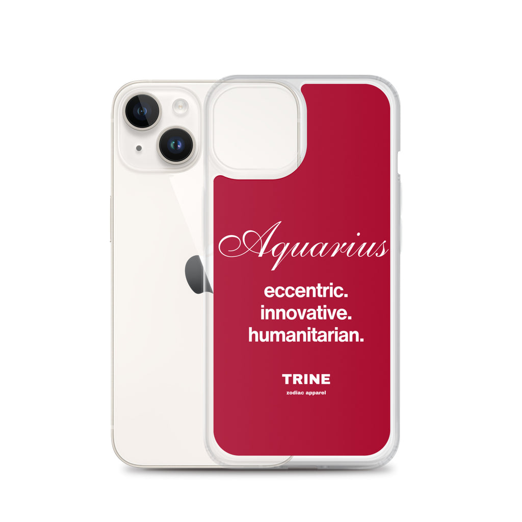 Aquarius Clear Case for iPhone®