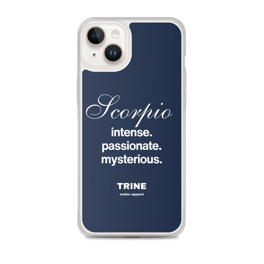 Scorpio Traits Clear Case for iPhone®