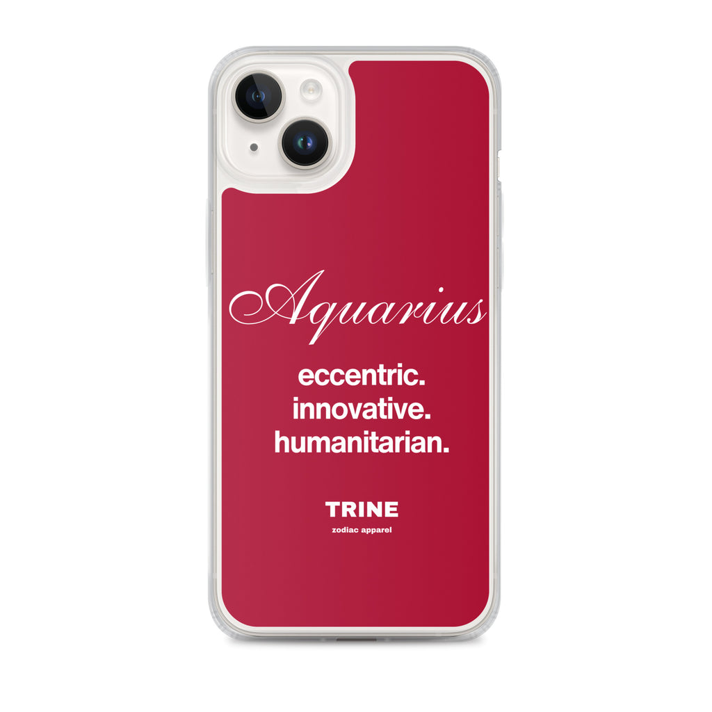 Aquarius Clear Case for iPhone®