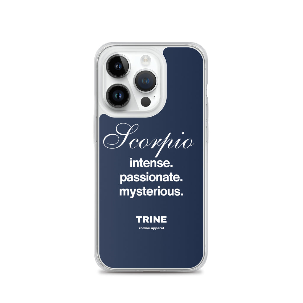 Scorpio Traits Clear Case for iPhone®
