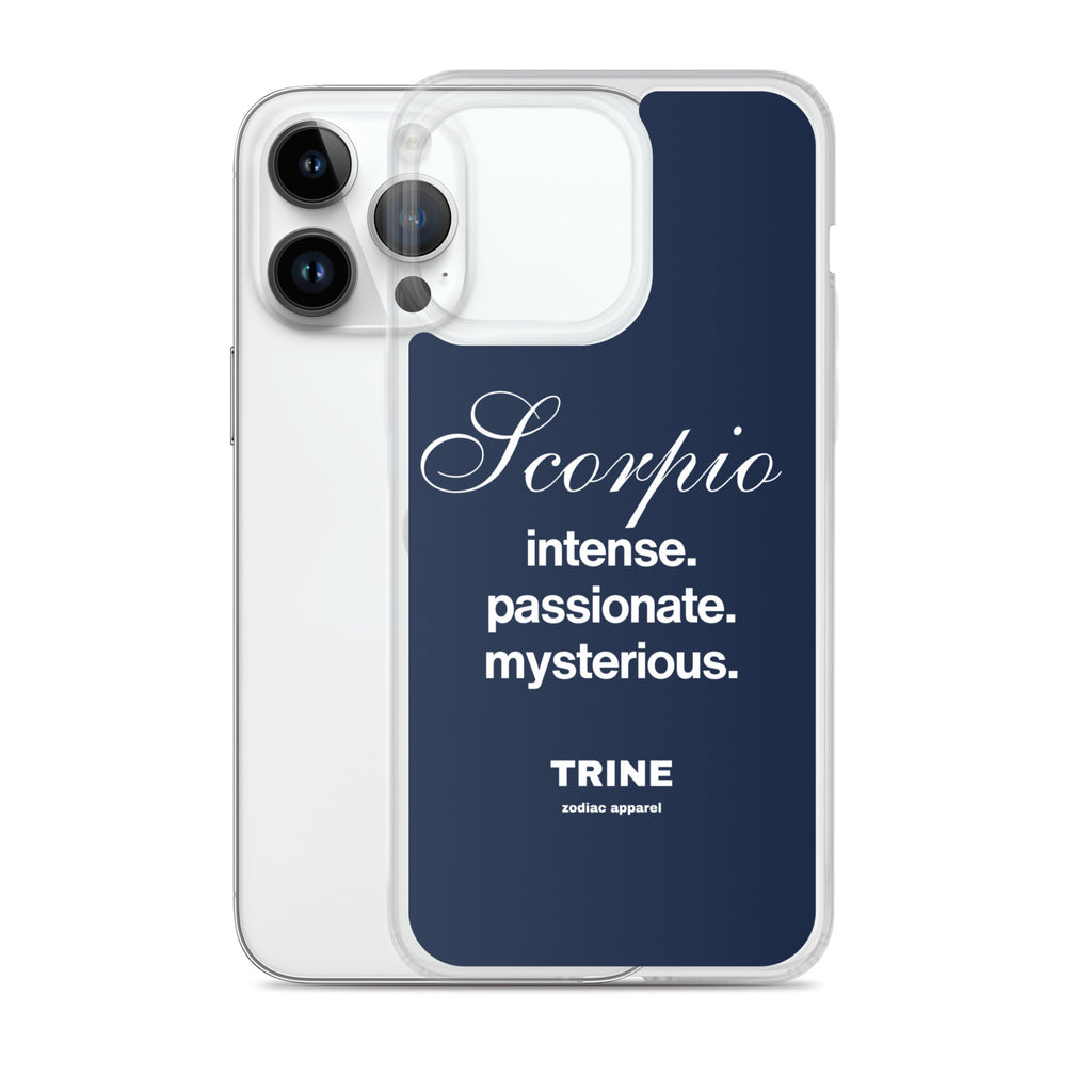Scorpio Traits Clear Case for iPhone®