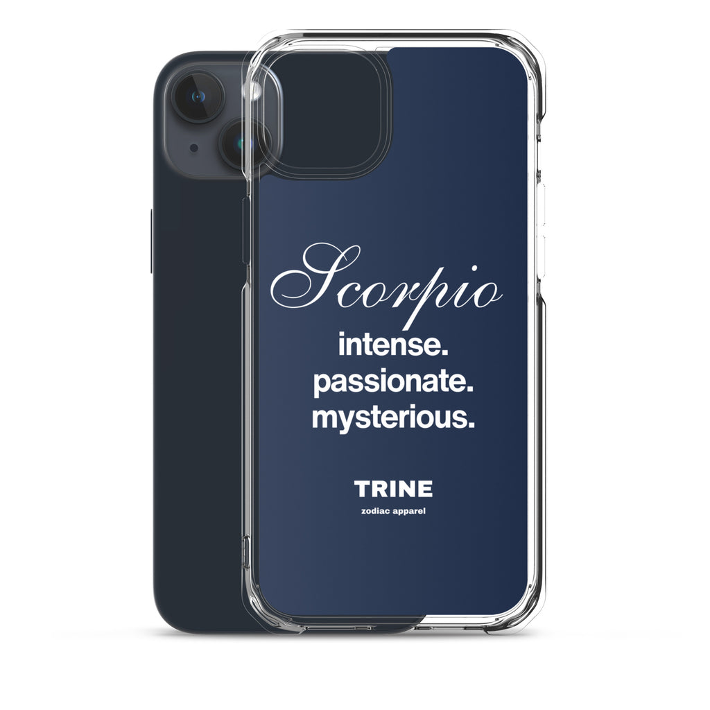 Scorpio Traits Clear Case for iPhone®