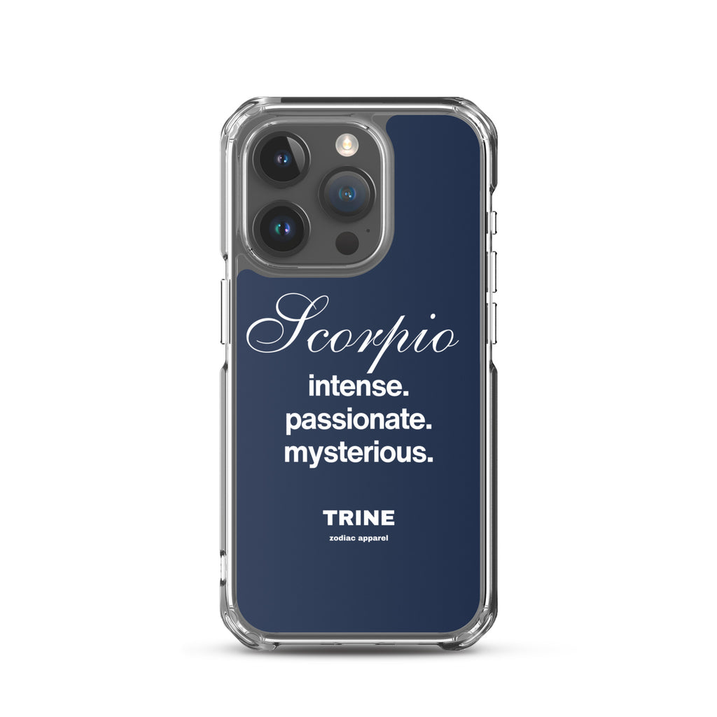 Scorpio Traits Clear Case for iPhone®