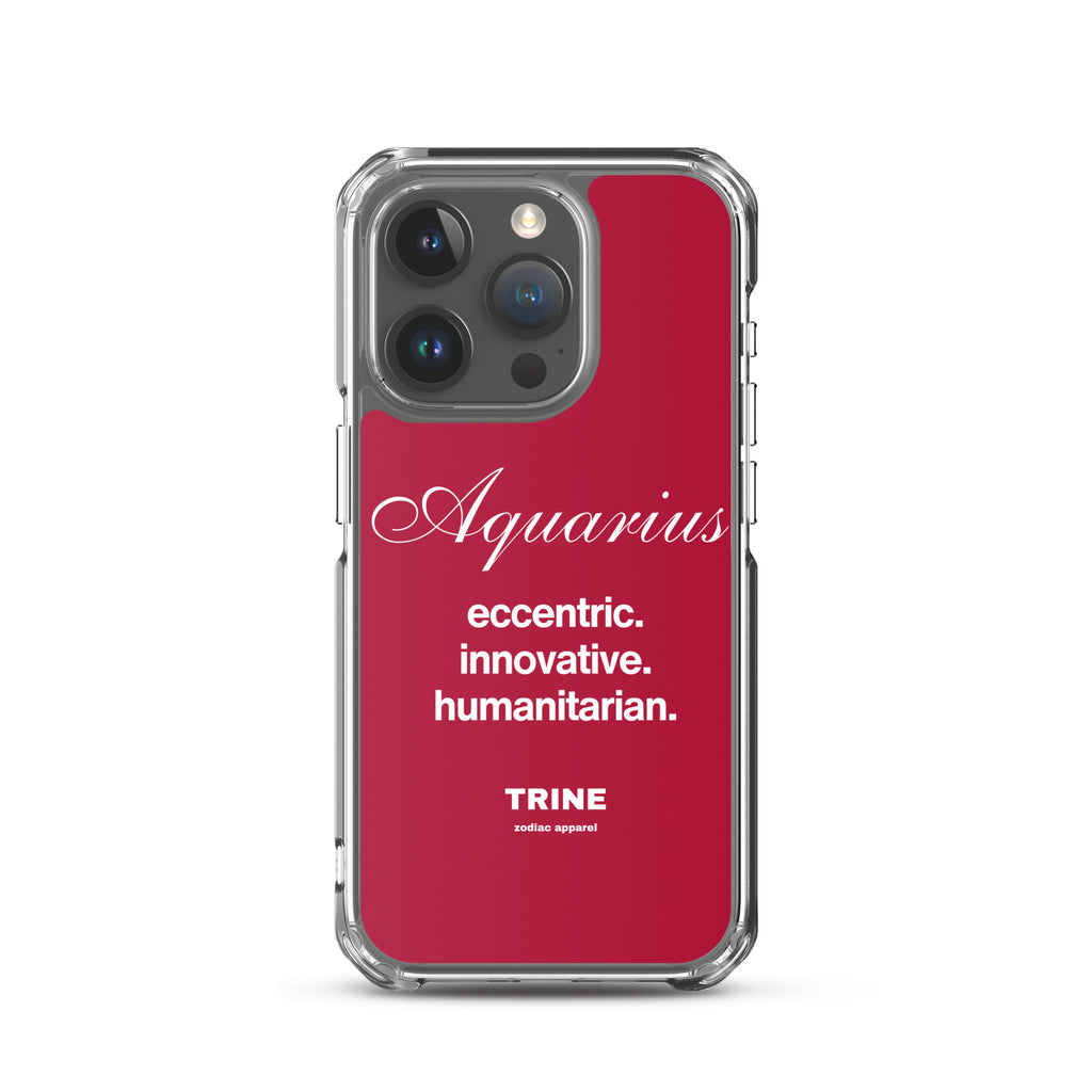 Aquarius Clear Case for iPhone®