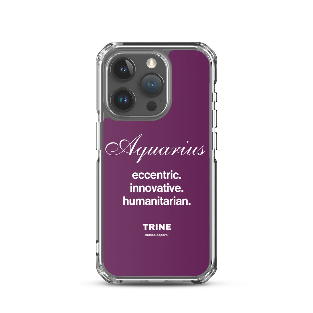 Aquarius Clear Case for iPhone®