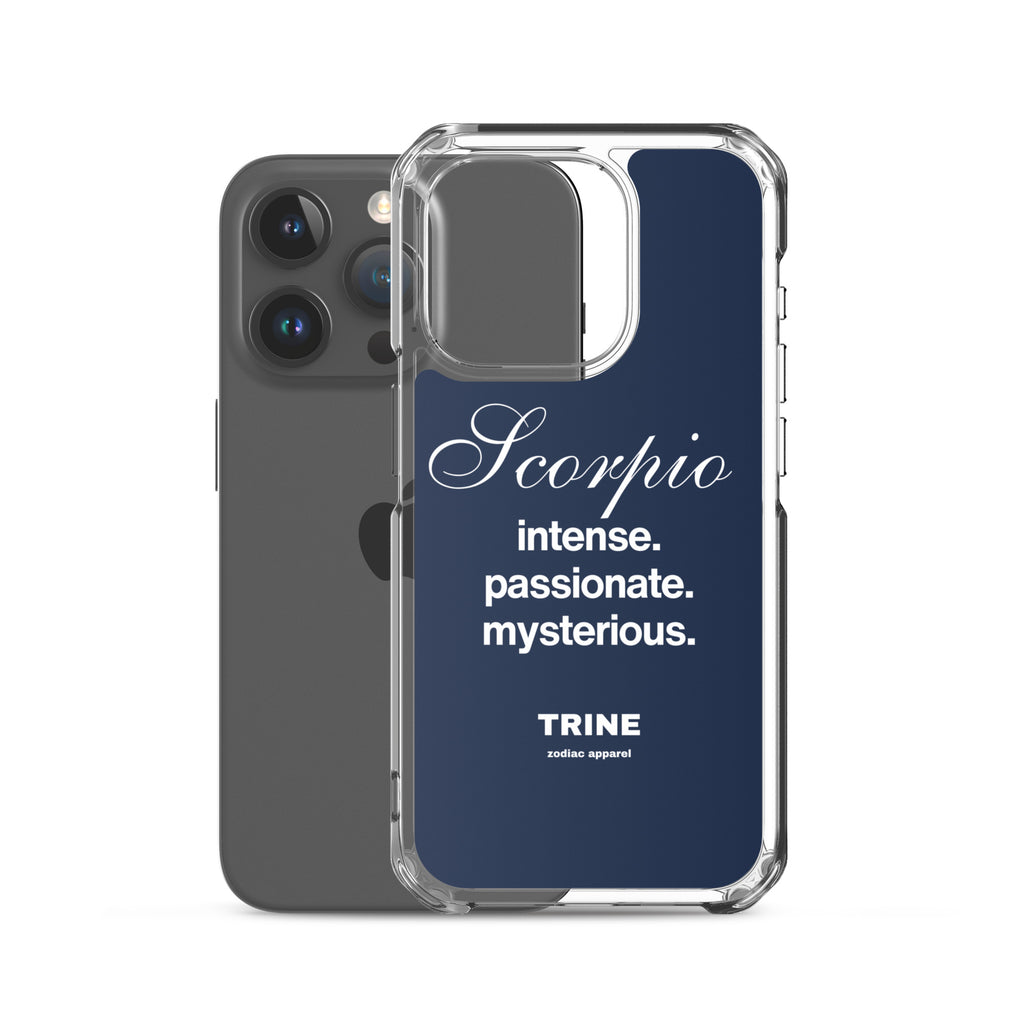 Scorpio Traits Clear Case for iPhone®