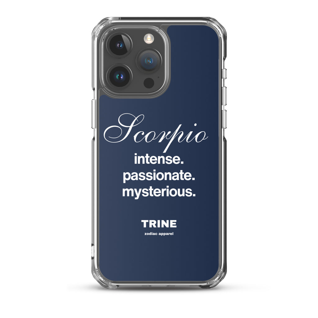 Scorpio Traits Clear Case for iPhone®