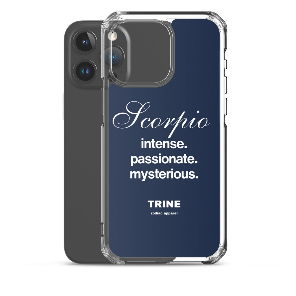 Scorpio Traits Clear Case for iPhone®