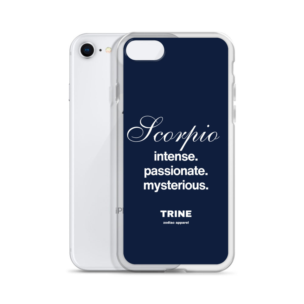 Scorpio Traits Clear Case for iPhone®