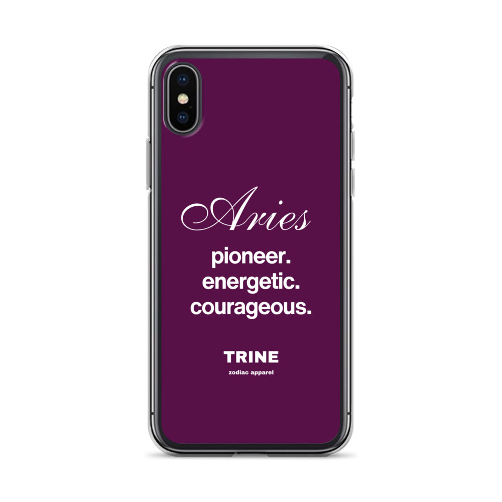 Aries Traits Case for iPhone®