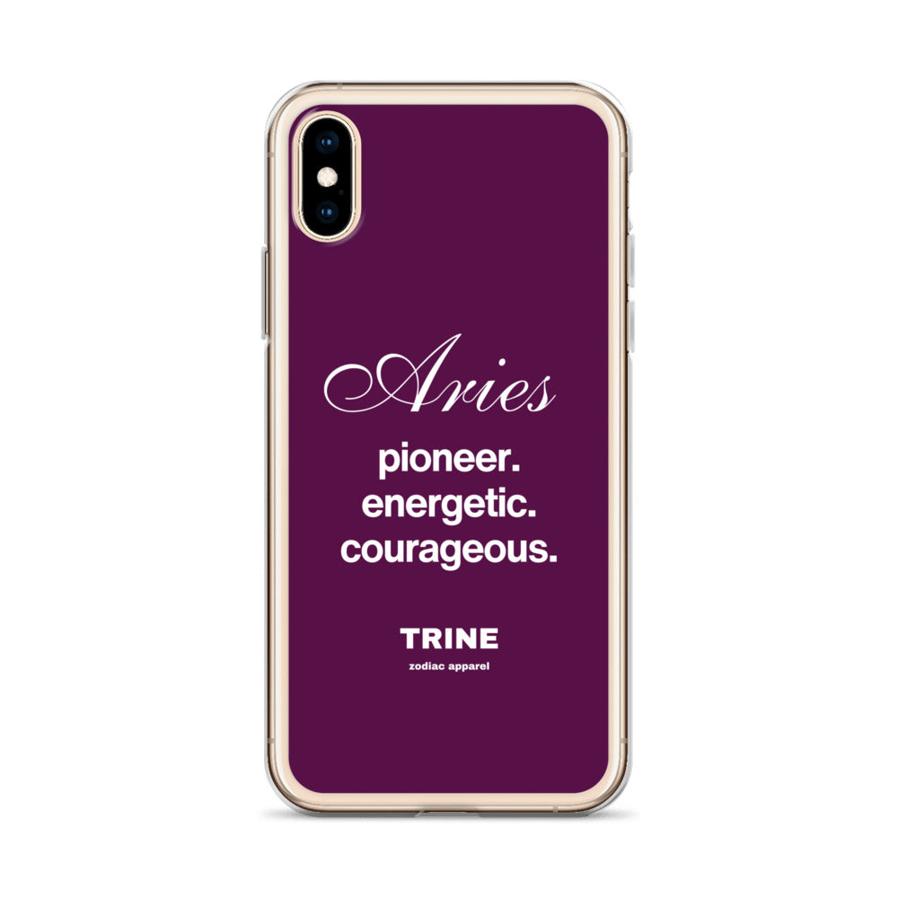 Aries Traits Case for iPhone®