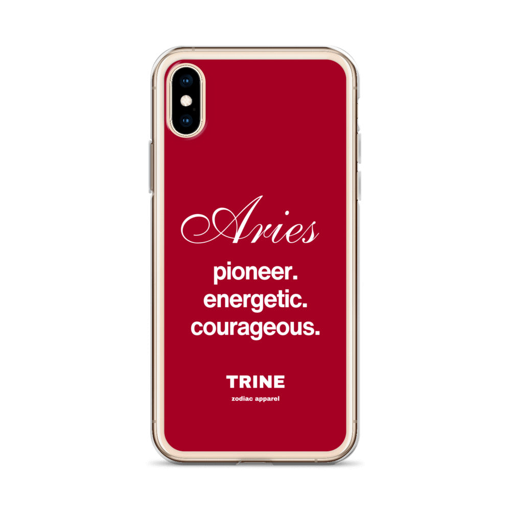 Aries Traits Case for iPhone®