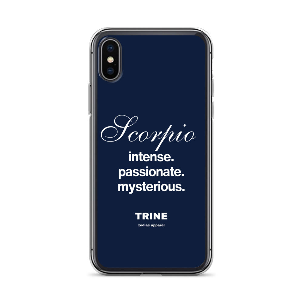 Scorpio Traits Clear Case for iPhone®