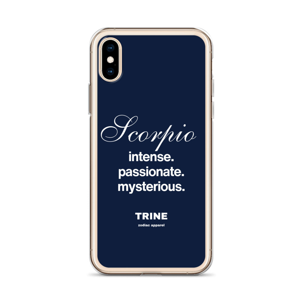 Scorpio Traits Clear Case for iPhone®