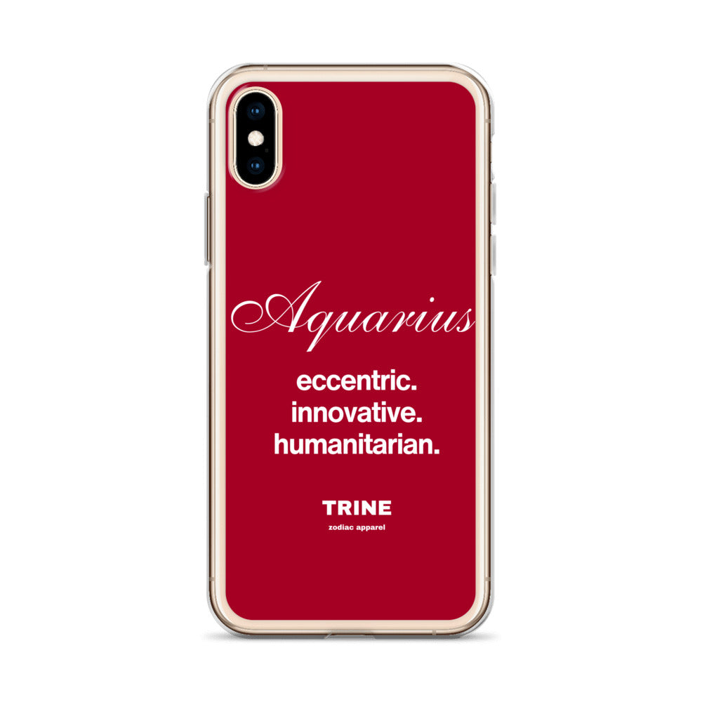 Aquarius Clear Case for iPhone®