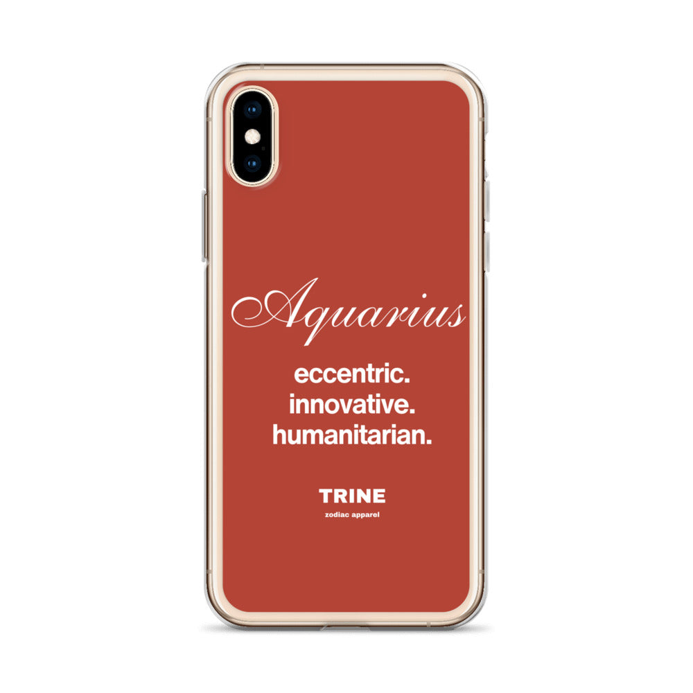 Aquarius Clear Case for iPhone®