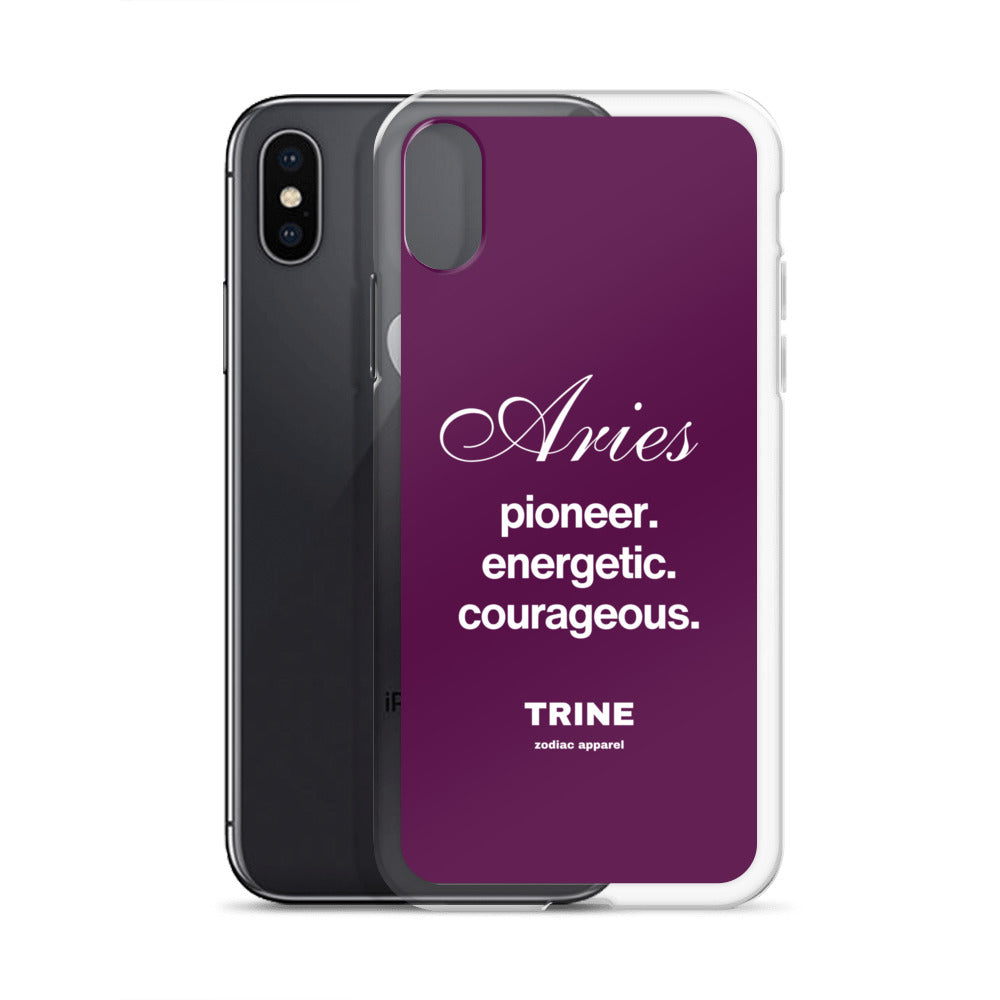 Aries Traits Case for iPhone®