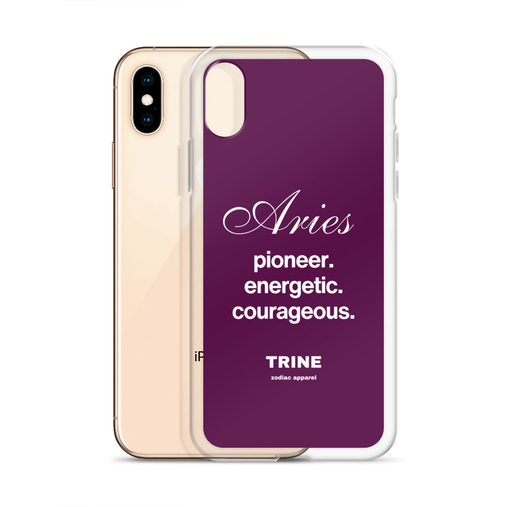 Aries Traits Case for iPhone®