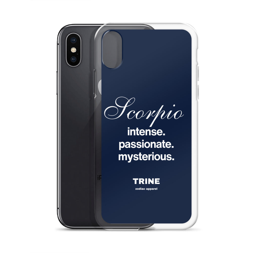 Scorpio Traits Clear Case for iPhone®