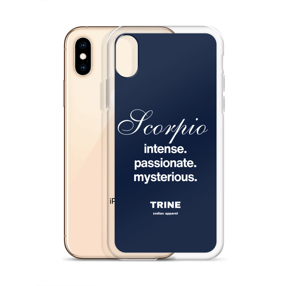 Scorpio Traits Clear Case for iPhone®