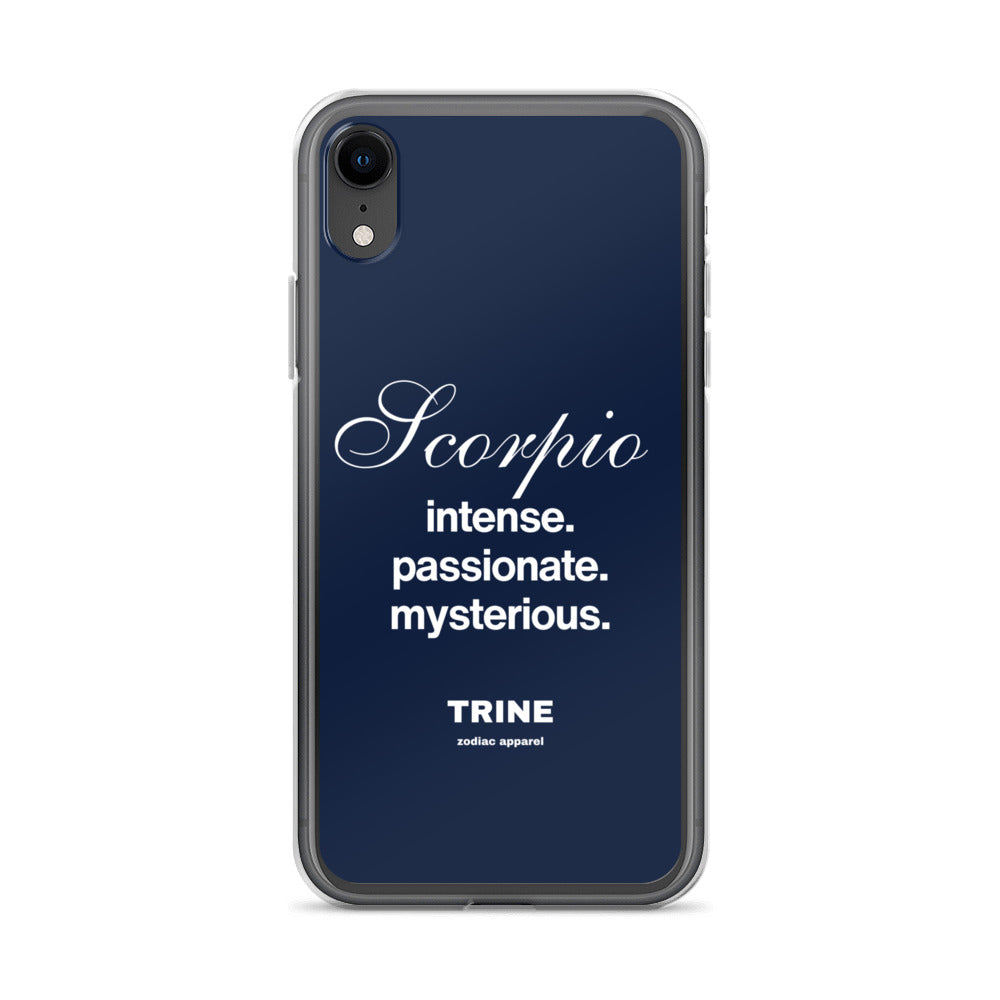 Scorpio Traits Clear Case for iPhone®