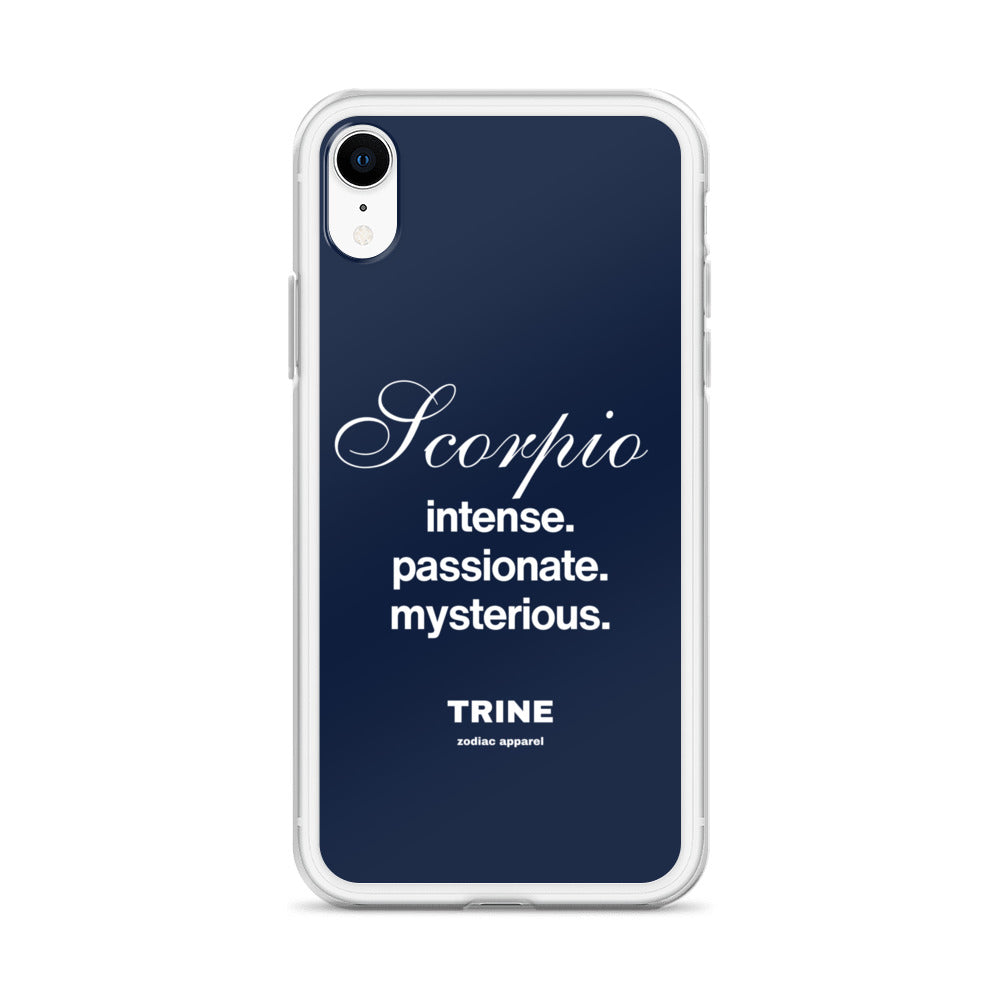 Scorpio Traits Clear Case for iPhone®