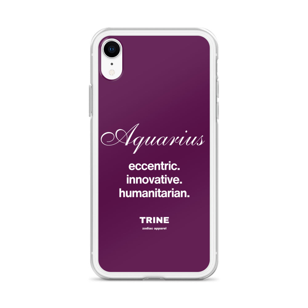 Aquarius Clear Case for iPhone®