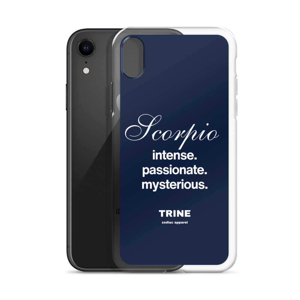 Scorpio Traits Clear Case for iPhone®
