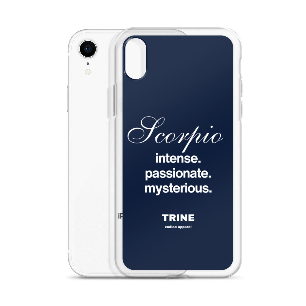 Scorpio Traits Clear Case for iPhone®